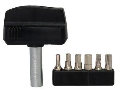 מפתח מומנט מיני 5NM עם ביט 3,4,5,6