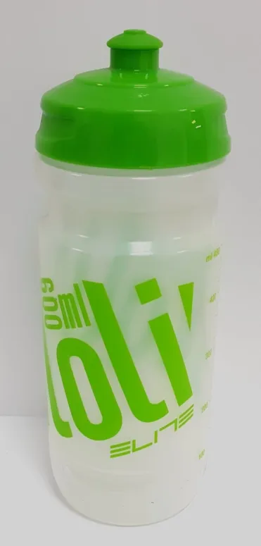 בקבוק שקוף/ירוק BOTTLE SUPER LOLI  600ML