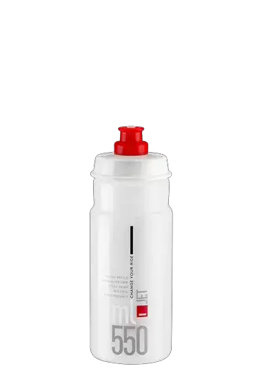 בקבוק שקוף\אדום JET  500 ML