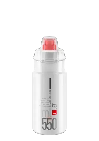 בקבוק שקוף\אדום JET PLUS 550 ML