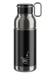 בקבוק סטנליסטיל BOTTLE MIA BLACK & SILVER STAINLESS STEEL 650ML