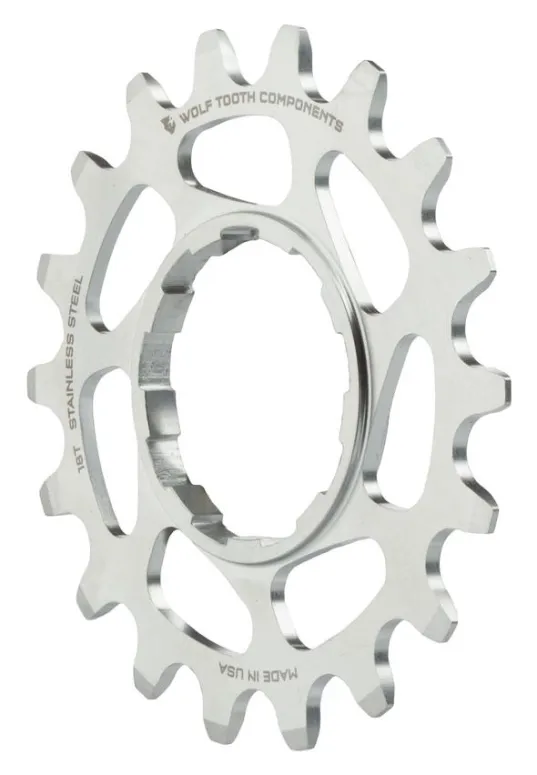 גלגל שיניים Stainless Steel Single Speed Cog 18T