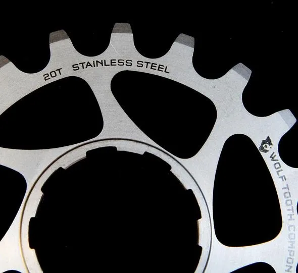 גלגל שיניים Stainless Steel Single Speed Cog 18T