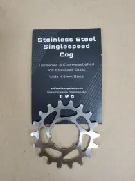 גלגל שיניים Stainless Steel Single Speed Cog 18T