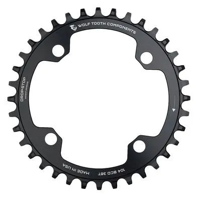 10434 104 BCD Chainrings - Black 34T גלגל שיניים קידמי