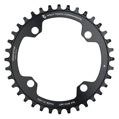 גלגל שיניים קדמי 10436 104 BCD Chainrings Black 36T