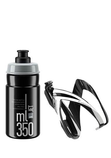 בקבוק + מתקן בקבוק לילדים שחור\אפור 350CC