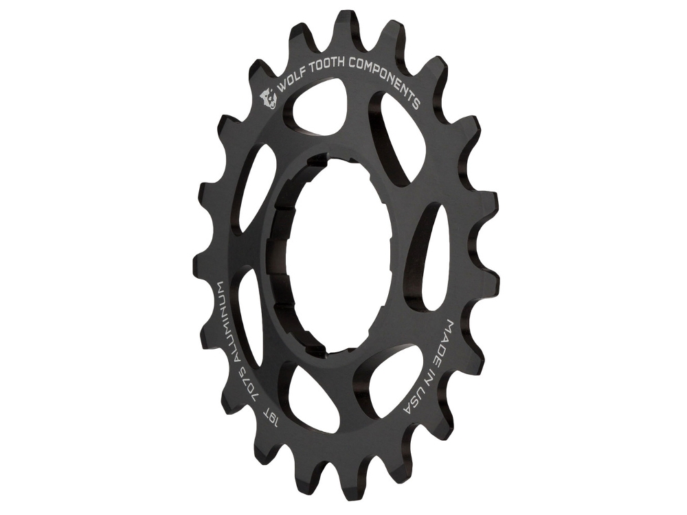 גלגל שיניים ALUMINIUM SINGLE SPEED COG - BLACK 20 T