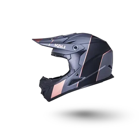 קסדת שטח פול פייס פסים Zoka Mat Blk/Brz M