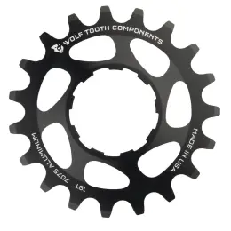 גלגל שיניים ALUMINIUM SINGLE SPEED COG - BLACK 19 T