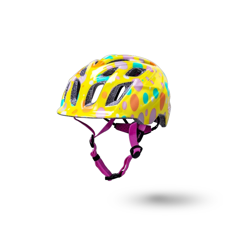 קסדה לרכיבת ילדים S-219 CHAKRA Child Lighted Confetti Ylw S