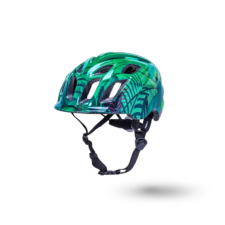 קסדה לרכיבת ילדים S-219 CHAKRA Child Lighted Jungle Gls Grn XS