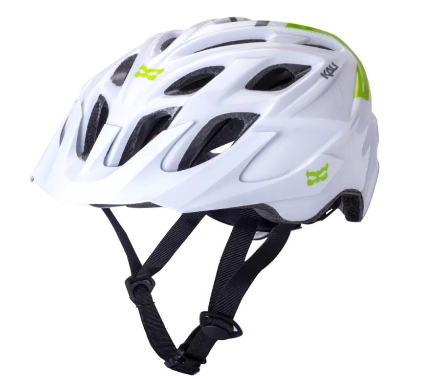 קסדת אופניים לבן ירוק Chakra Solo Neo  S/M