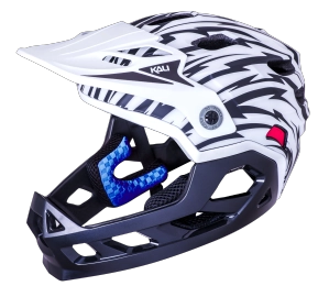 קסדה Maya Full Face Child LTD Zolt Mat Wht/Blk