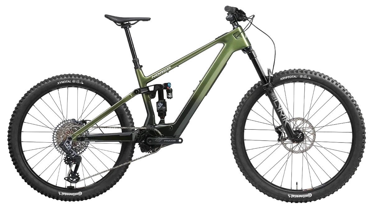 אופני הרים חשמליים FLUID VLT C2 140 SZ3 GN