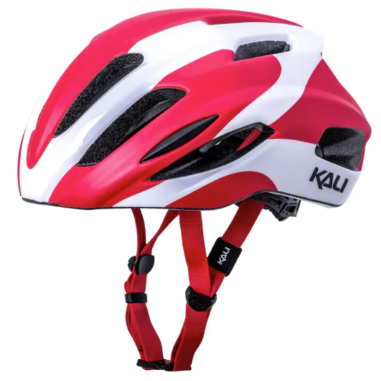 קסדת רכיבה כביש/גראבל אדום לבן PRIME 2.0 RACE GLS RED/WHT L/XL