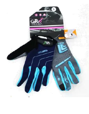 כפפות לרכיבת שטח Women Cycling Gloves Grey/Blue -XS