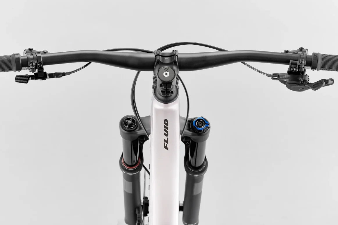 אופני הרים שיכוך מלא FLUID FS A2 S29 SILVER