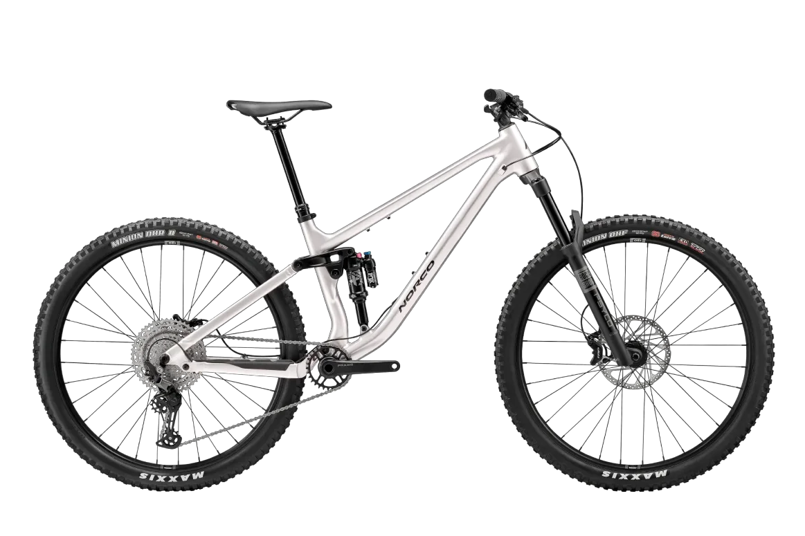 אופני הרים שיכוך מלא FLUID FS A2 L29 SILVER