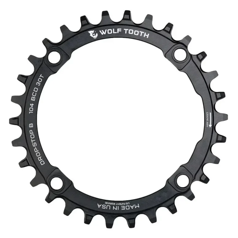גלגל שניים קדמי 10436B     104 BCD CHAINRINGS BLACK 36T DROP STOP B