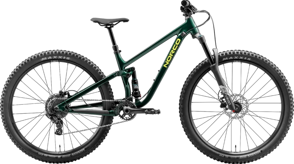 אופני הרים שיכוך מלא FLUID FS 27.5 DARK GREEN