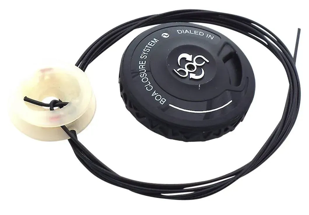 סט כפתור BOA L4 DIAL LEFT OR RIGHT W/LACE WHITE B1201