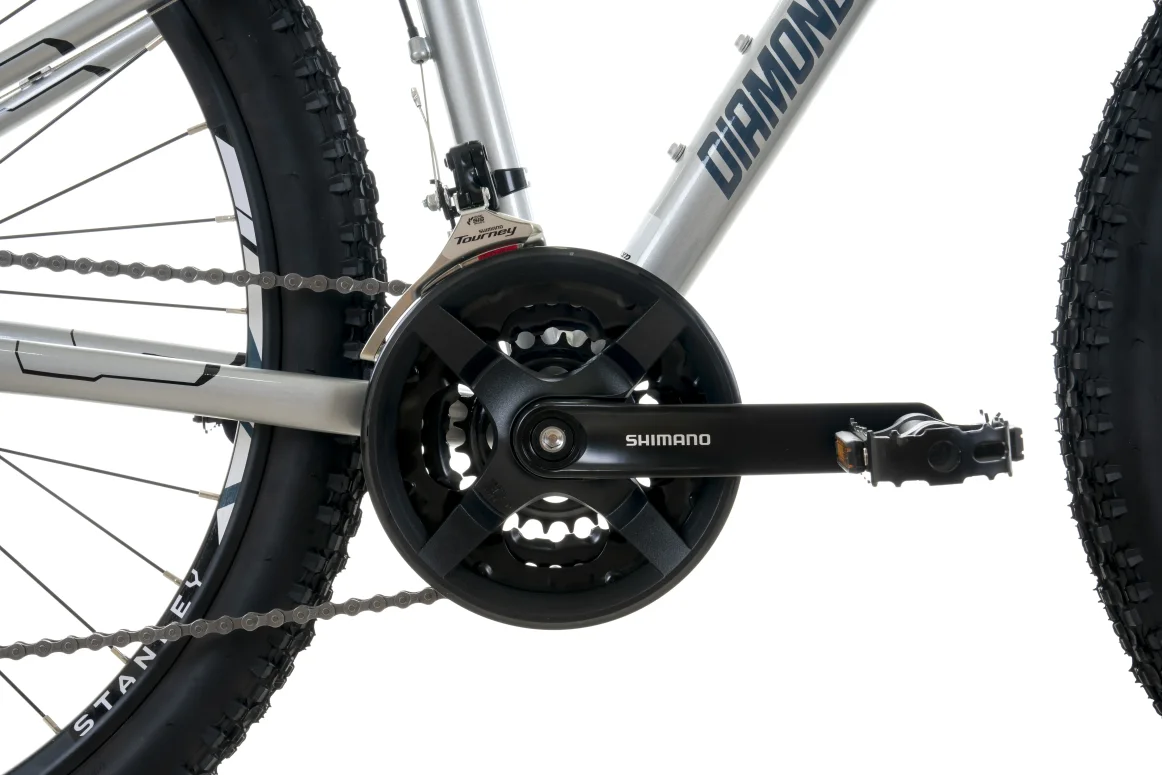 אופני הרים זנב קשיח כסף Diamondback 27.5" XS