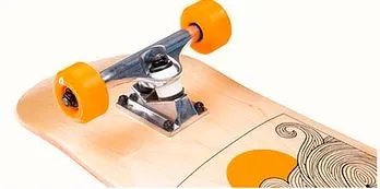 סקייטבורד קומפלט Alameda Tangarine wave-Retrospec