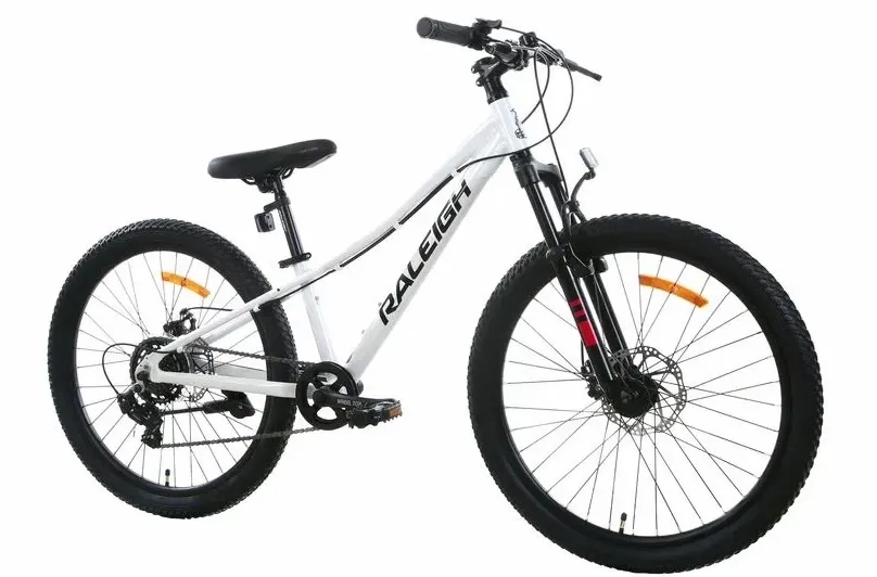אופני הרים 24 לבן/ורוד RALEIGH 224 DISC