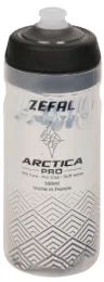 בקבוק מבודד כסף/שחור  ZEFAL ARCTICA PRO 550ML