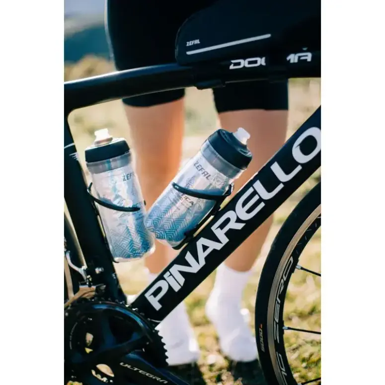 בקבוק מבודד כסף/שחור  ZEFAL ARCTICA PRO 550ML