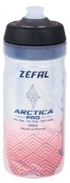 בקבוק מבודד כסף/אדום ZEFAL ARCTICA PRO 550ML