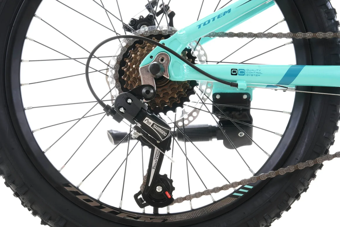 אופני הרים לילדים ונוער מנטה/שחור SPRINT-20 7s