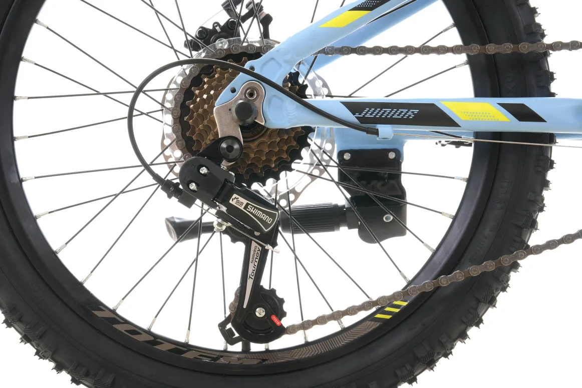 אופני הרים לילדים ונוער תכלת/אפור 1100-20-7S