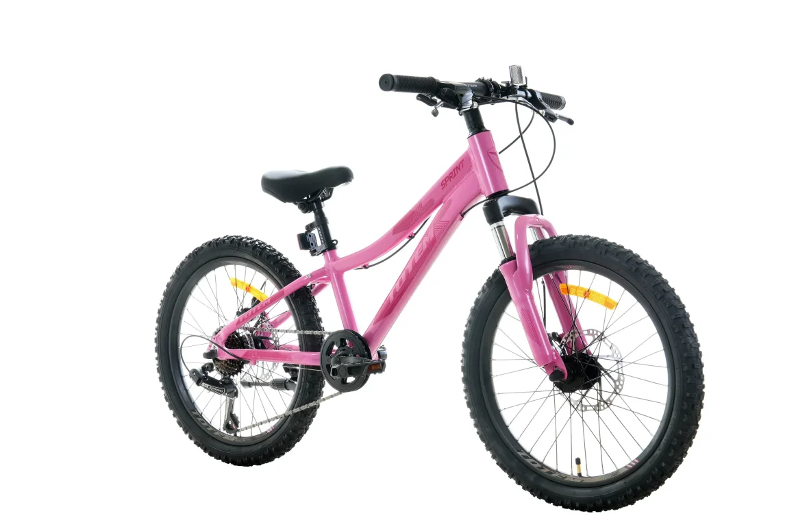 אופני הרים לילדים ונוער ורוד SPRINT-20 7s