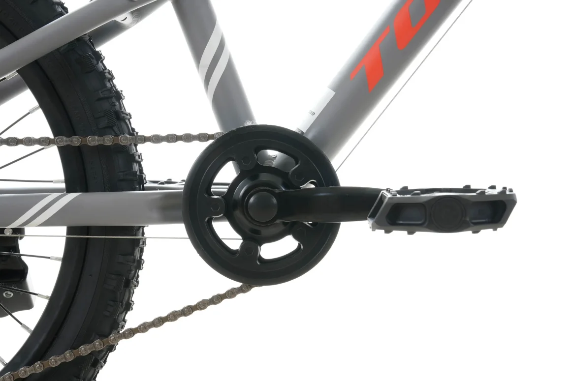 אופני הרים לילדים ונוער אפור/אדום  1100-20-7S