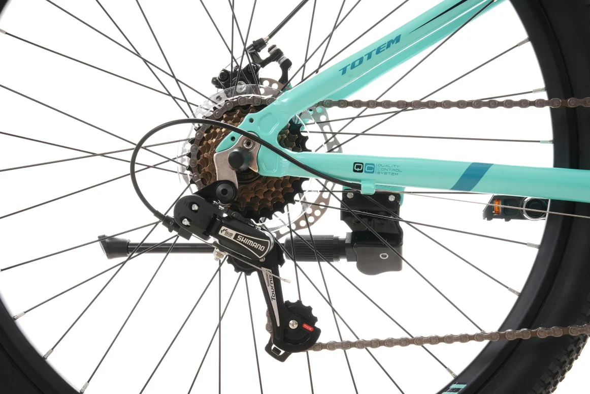 אופני הרים לילדים ונוער תכלת/שחור SPRINT-24 7s