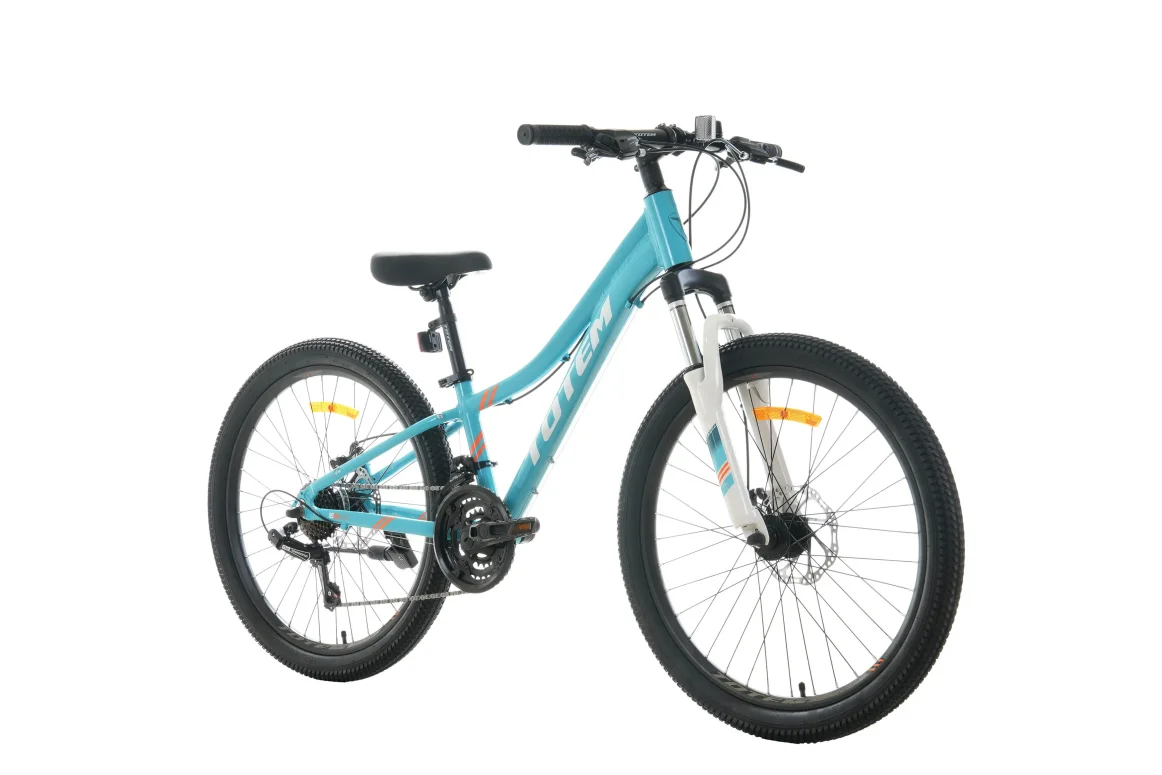 אופני הרים לילדים 24 ונוער תכלת/לבן 1100-21S