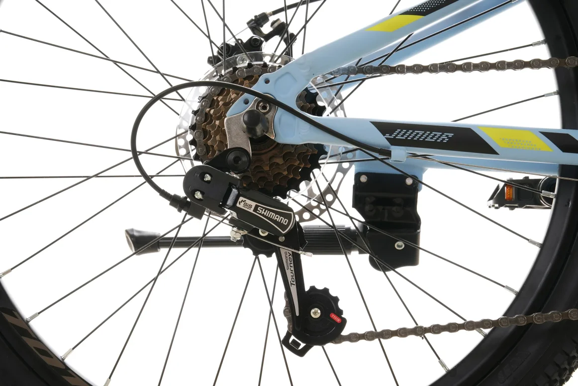 אופני הרים לילדים ונוער 24 תכלת/אפור כהה 1100-21S