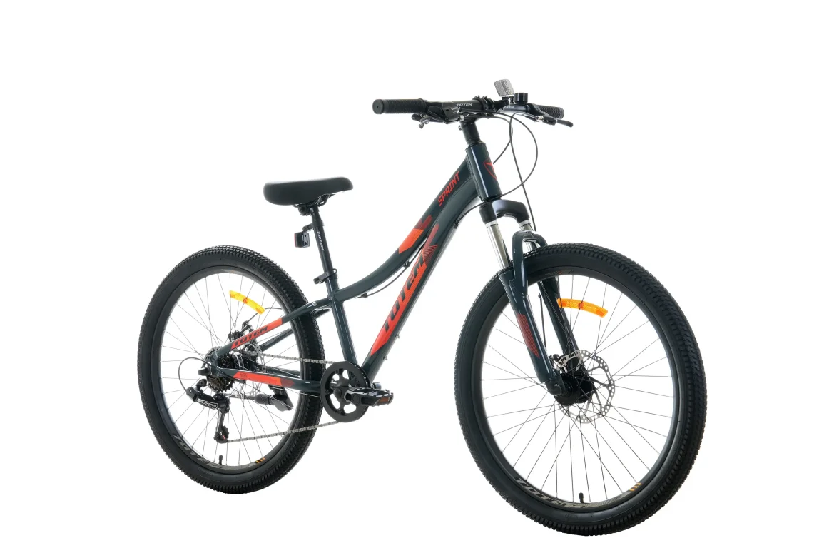 אופני הרים לילדים ונוער לבן/טורקיז SPRINT-24 7s