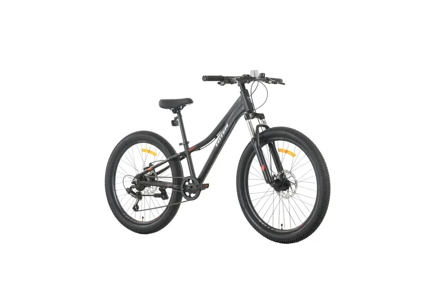 אופני הרים לילדים ונוער שחור SPRINT-24 7s