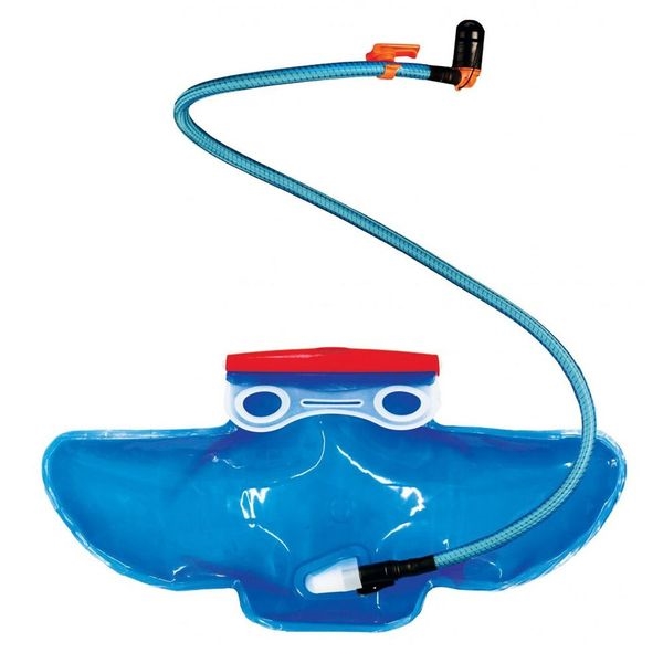 חגורת מים | שלוקר שורש 1.5 ל’ מים + 1 ל’ אחסון | Hipster שחור/כתום