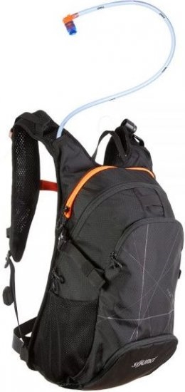 תיק טיולים ורכיבה כולל שלוקר שורש | 12 ליטר | Fuse שחור/כתום זוהר