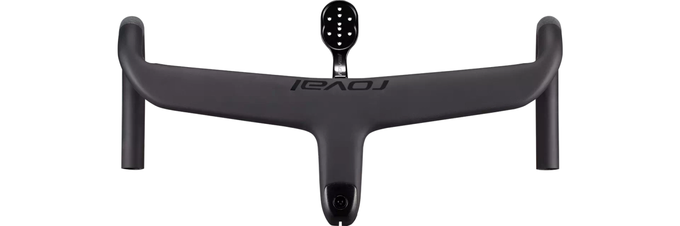 כידון לאופני כביש Roval Rapide Rd Cockpit Carb/Blk 31.8X400/120Mm