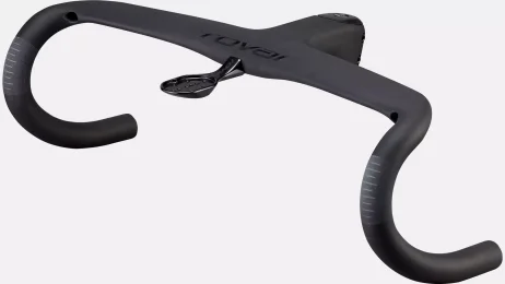 כידון כביש אינטגראלי Roval Rapide Rd Cockpit Carb/Blk 31.8X420/120Mm