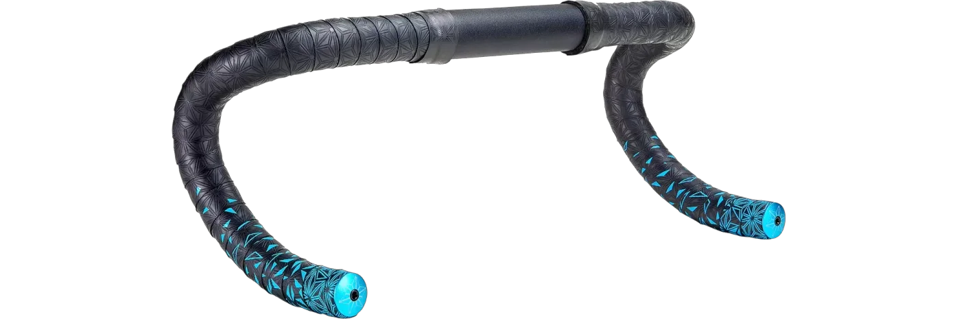 סרט ליפוף לכידון Super Sticky Kush Tape Star Fade Neon Blu/Ano Blu Plugs