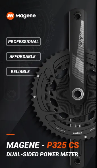 קראנק עם מד וואטים P325CS 172.5 5236 DUAL SIDED POWER METER