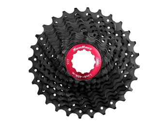 קסטה SUNRACE CASSETTE SPROCKET RX1 11S 11-34T BLACK CHROME
