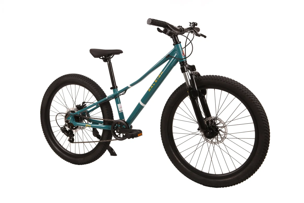 אופני הרים לילדים ונוער טורקיז "Raleigh 24