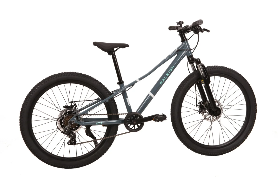 אופני הרים לילדים ונוער אפור כהה "Raleigh 24